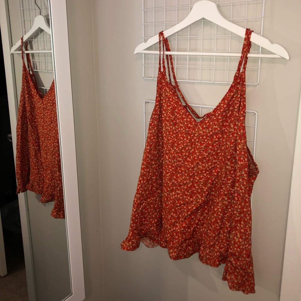 Flowy Floral Tank Top